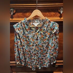 LAUREN CONRAD - Beautiful Floral Blouse